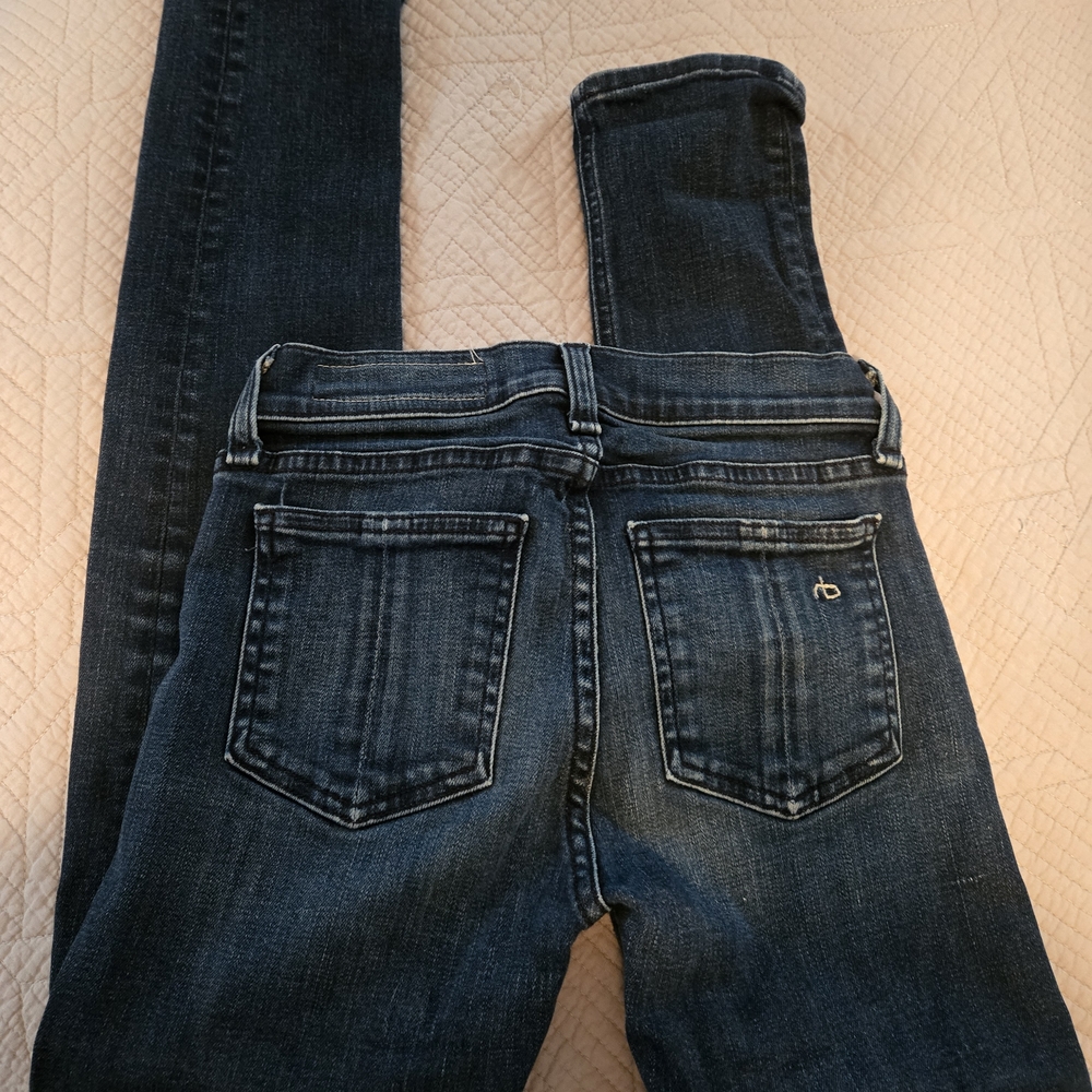 rag & bone Dark Wash Skinny Jeans
